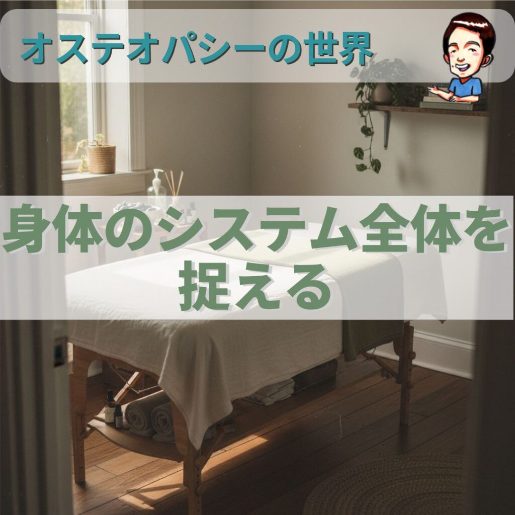 オステオパシーの世界：創始者スティルが目指した「身体全体」の医学
