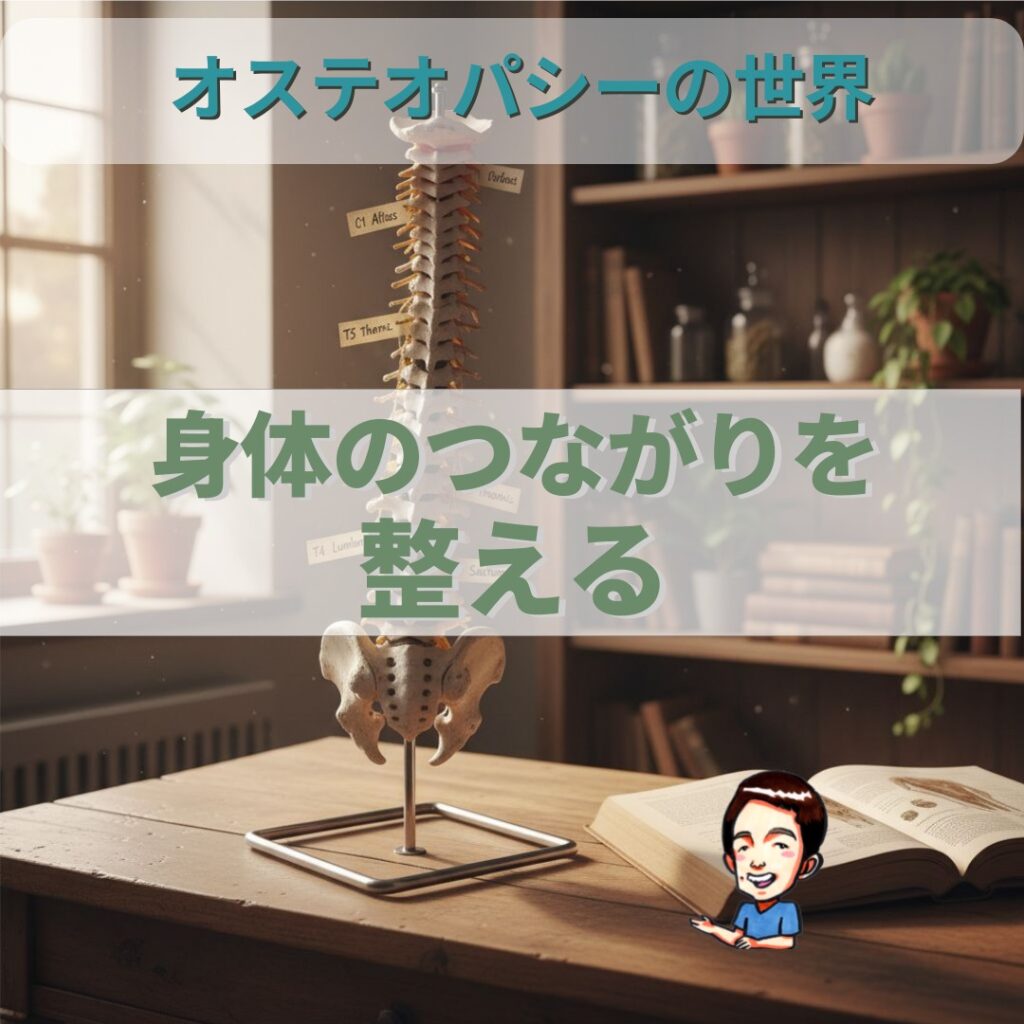 オステオパシーの世界：身体をひとつながりに見る自然な手技