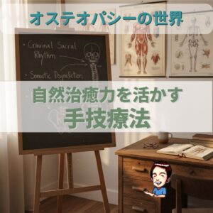 オステオパシーの世界：「身体が自分で治る力」を引き出す手技