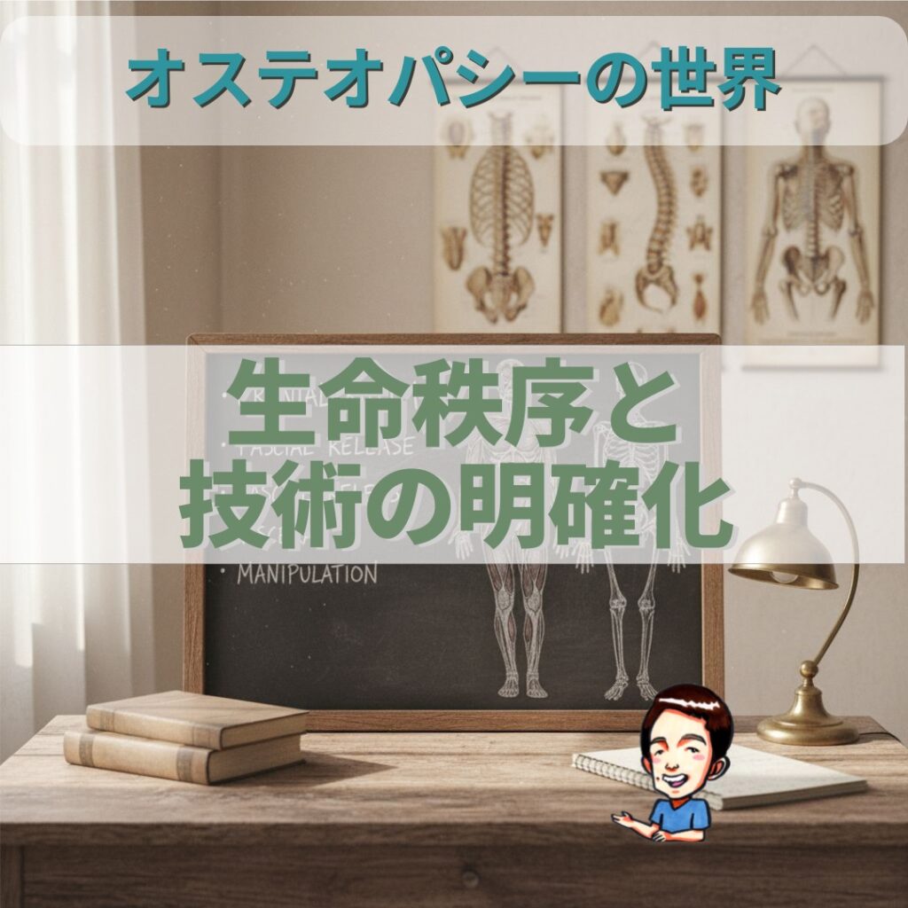 オステオパシーの世界：生命秩序と明確な技術