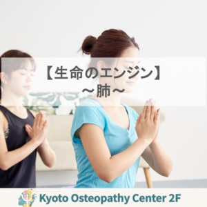 【生命のエンジン〜肺〜】呼吸が変わると、身体の巡りが変わる