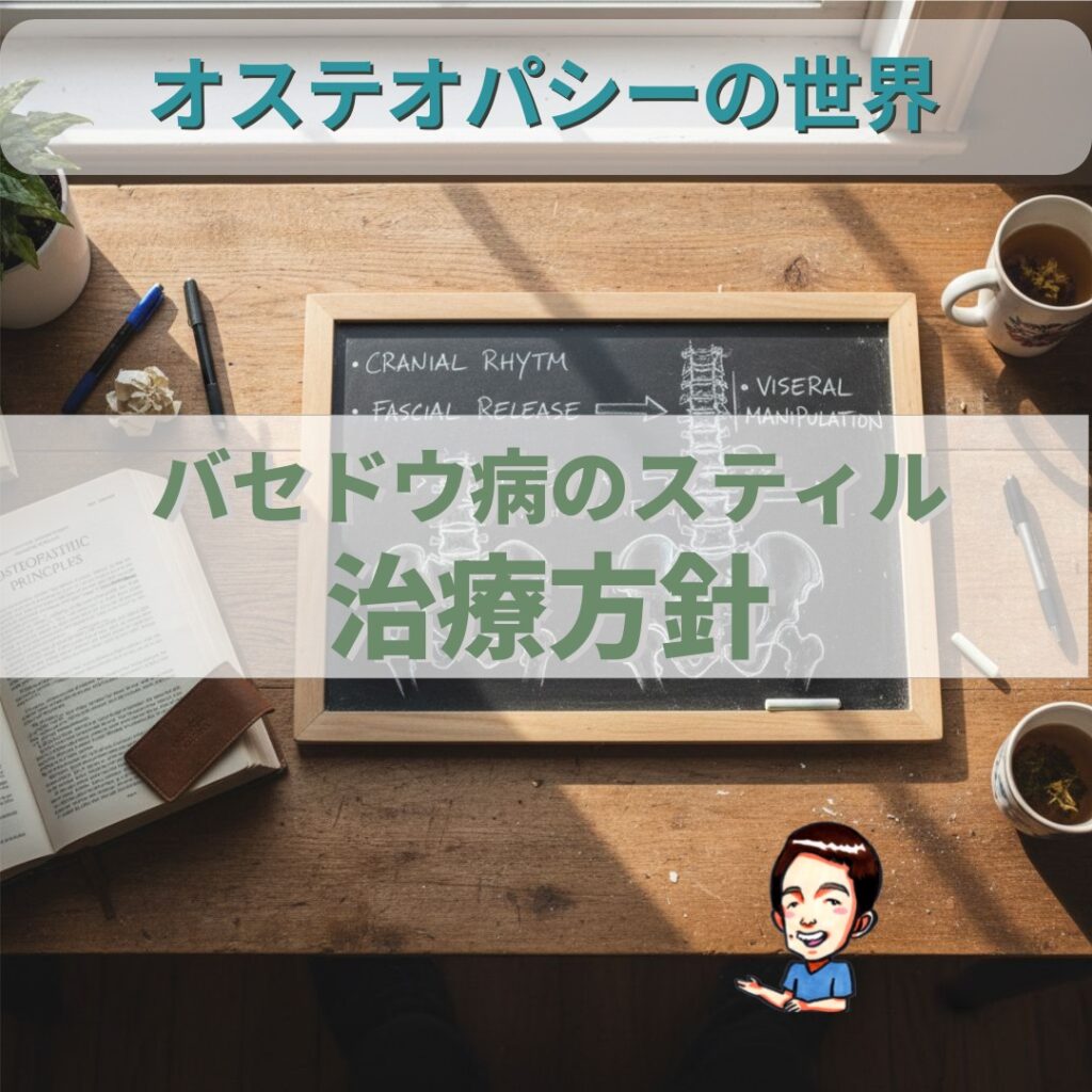 A.T.スティルによる眼球突出性甲状腺腫の治療方針